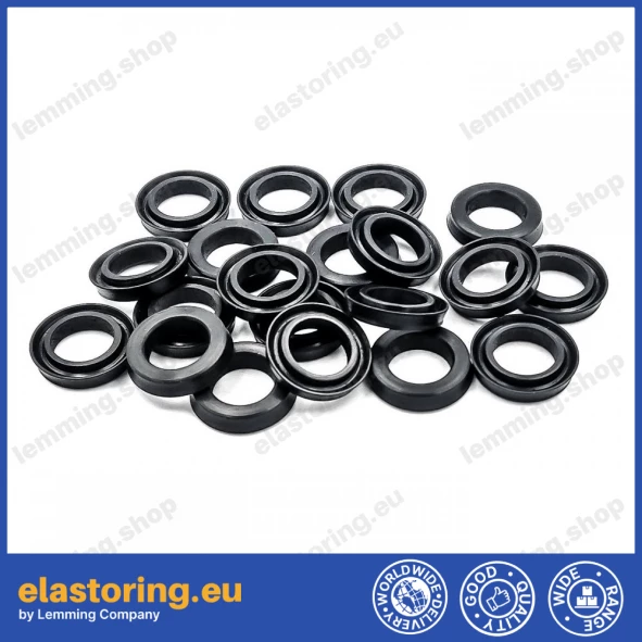 Piston seal PS01 12,8x20x4,5u NBR FORM70A [DDE079/1]